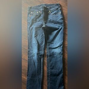 True religion, jeans  brand new without tags says 31 relaxed straight leg.